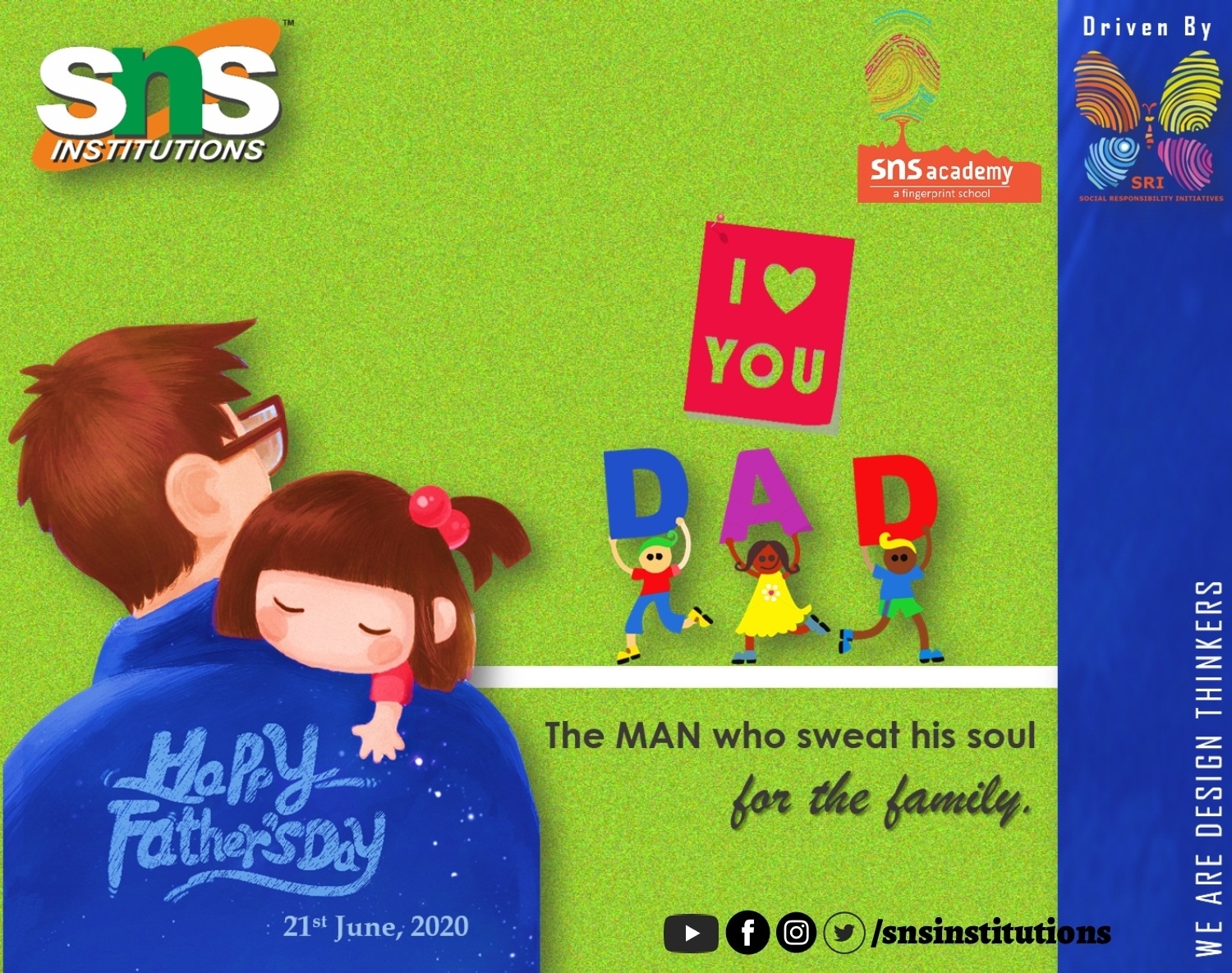 College News | SNS Academy - Fathers Day Wishes